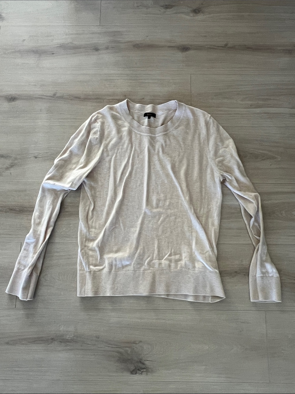 Quince Mongolian cashmere lightweight Crewneck Sweater - Cream